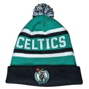 NBA Boston Celtics OSFA Pom Knit Beanie